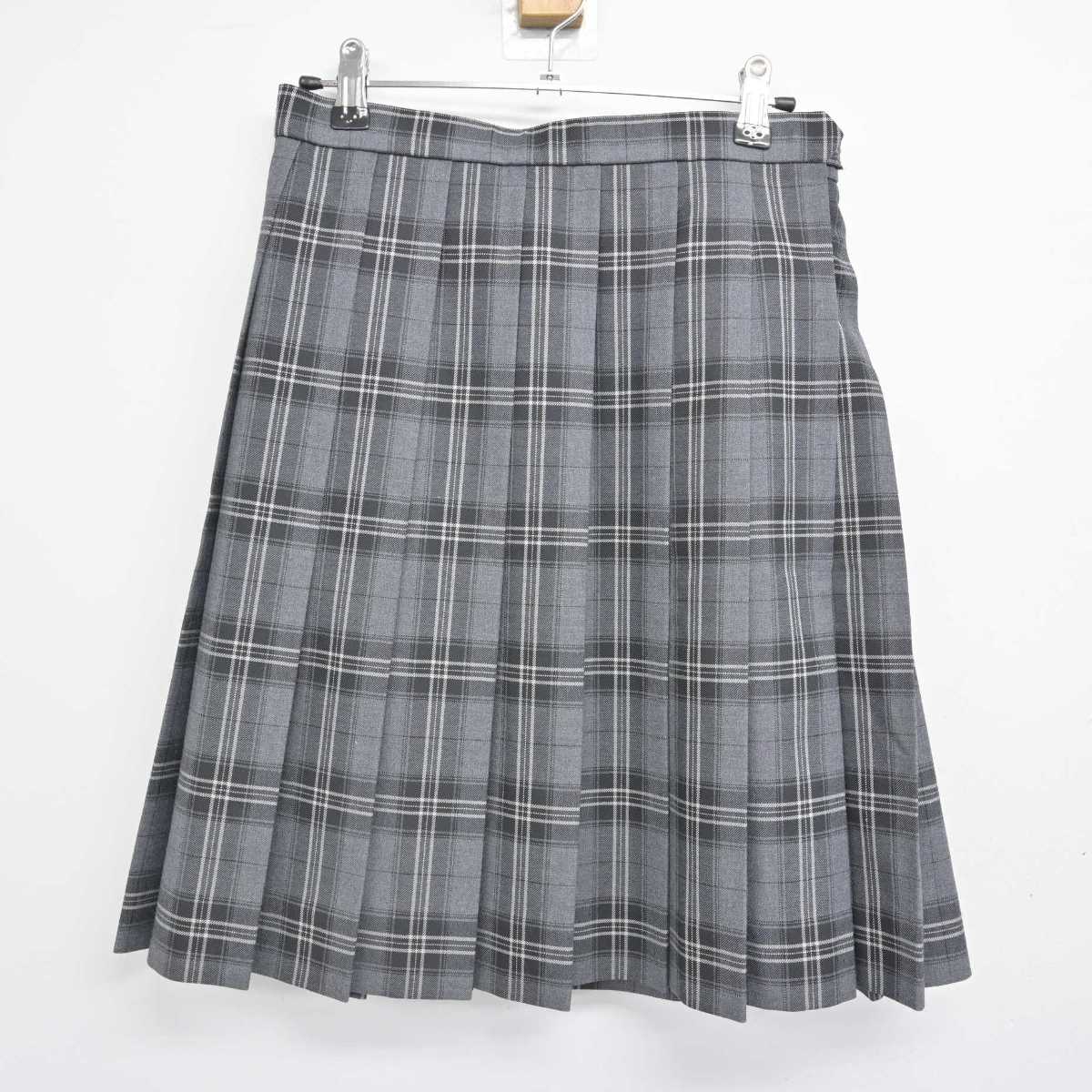 【中古】千葉県 日本大学習志野高等学校 女子制服 4点 (ブレザー・シャツ・スカート) sf053496