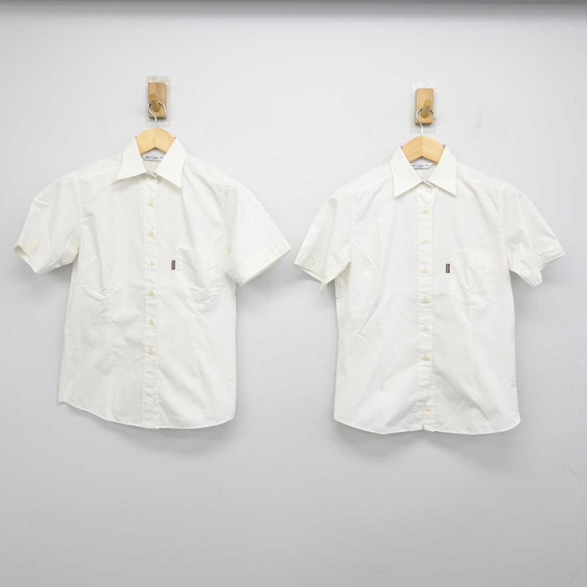 【中古】千葉県 日本大学習志野高等学校 女子制服 3点 (シャツ) sf053499