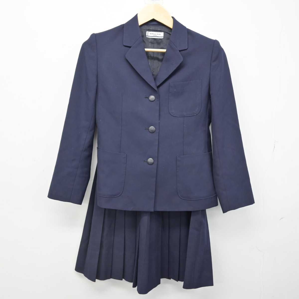 【中古】埼玉県 常盤中学校 女子制服 2点 (ブレザー・スカート) sf053501