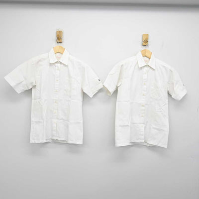 【中古】大阪府 大阪薫英女学院高等学校 女子制服 3点 (シャツ・スカート) sf053505