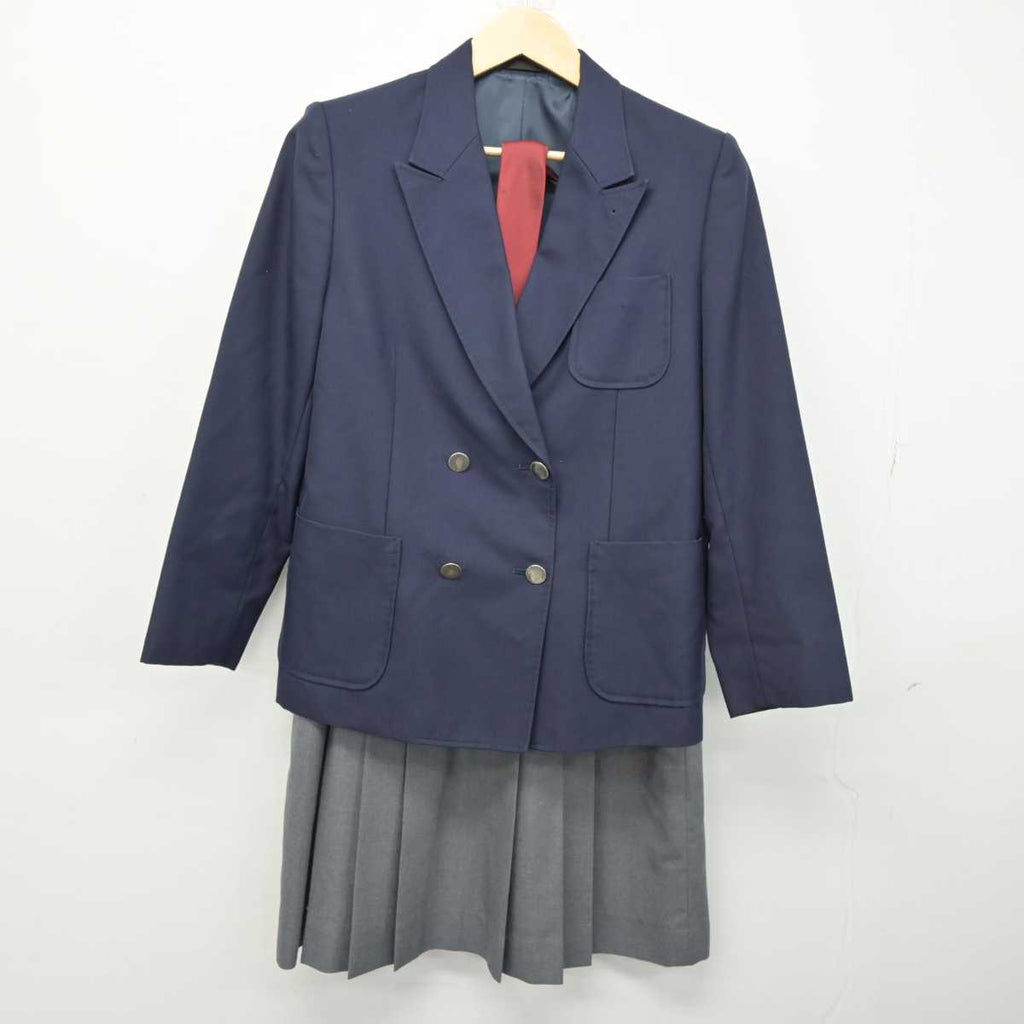 【中古】宮城県 宮城野中学校 女子制服 4点 (ブレザー・ベスト・スカート) sf053508 | 中古制服通販パレイド