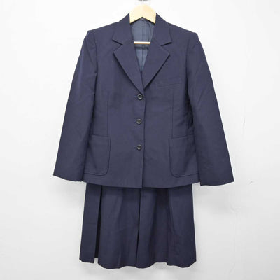 【中古】大阪府 寝屋川高等学校 女子制服 3点 (ブレザー・スカート・スカート) sf053517