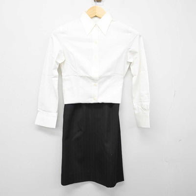 【中古】 ビジネスホテルフロント 女子制服 2点 (シャツ・スカート) sf053526