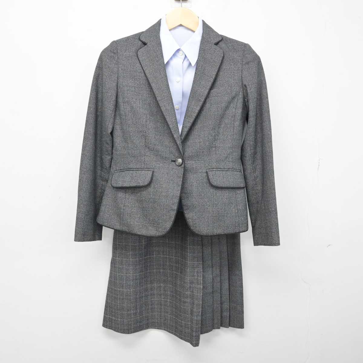 【中古】 ビジネスホテルフロント 女子制服 3点 (ジャケット・シャツ・スカート) sf053532