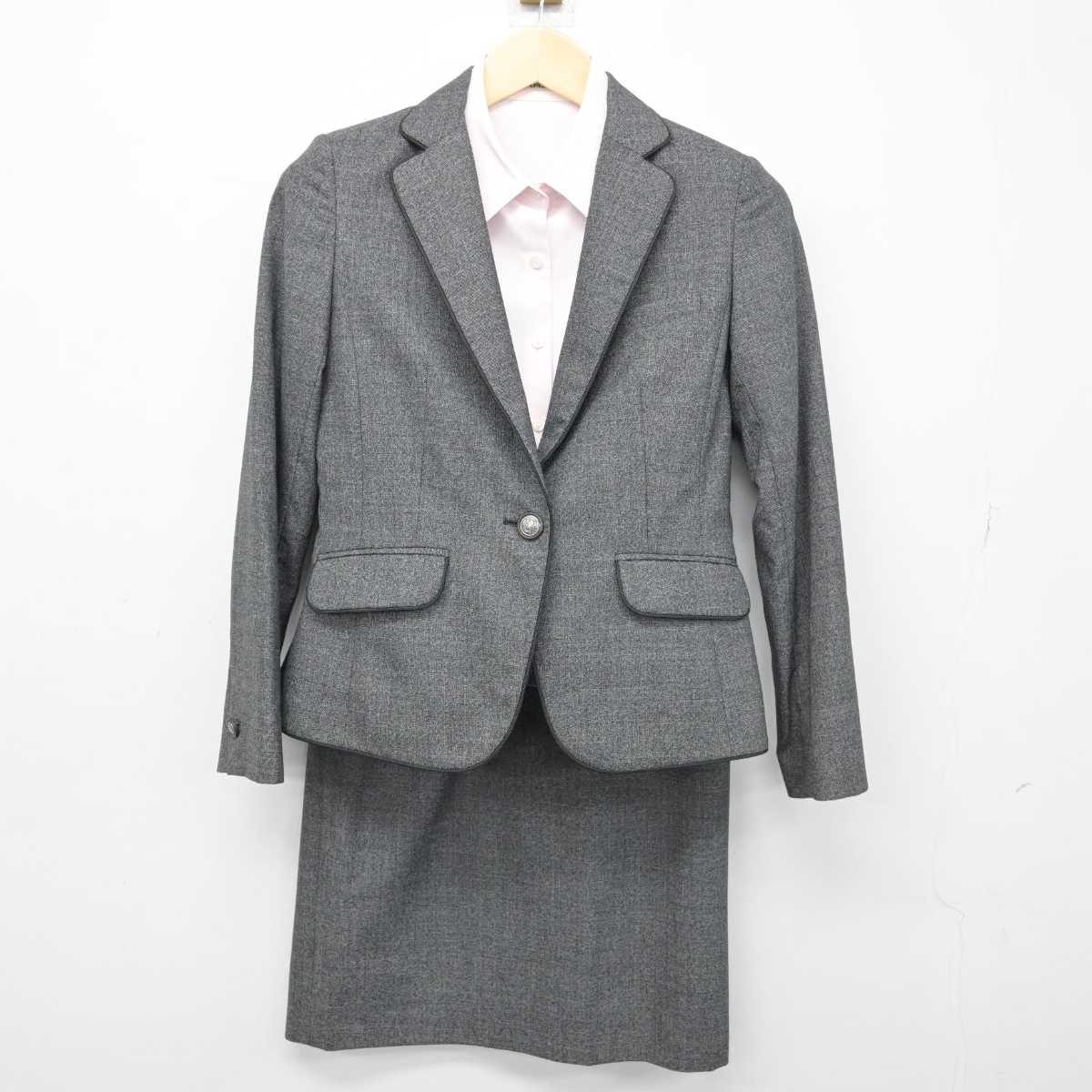 【中古】 ビジネスホテルフロント 女子制服 3点 (ジャケット・シャツ・スカート) sf053534