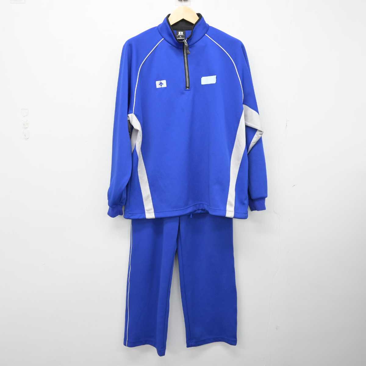 【中古】東京都 大山高等学校 男子制服 2点 (ジャージ 上・ジャージ 下) sf053536