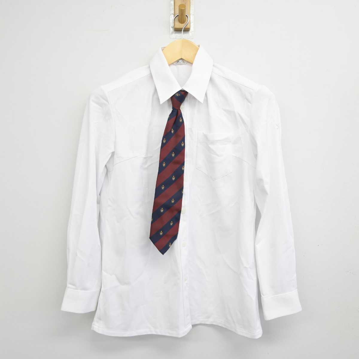 【中古】北海道 北海道旭川西高等学校 女子制服 4点 (ブレザー・シャツ・スカート) sf053569