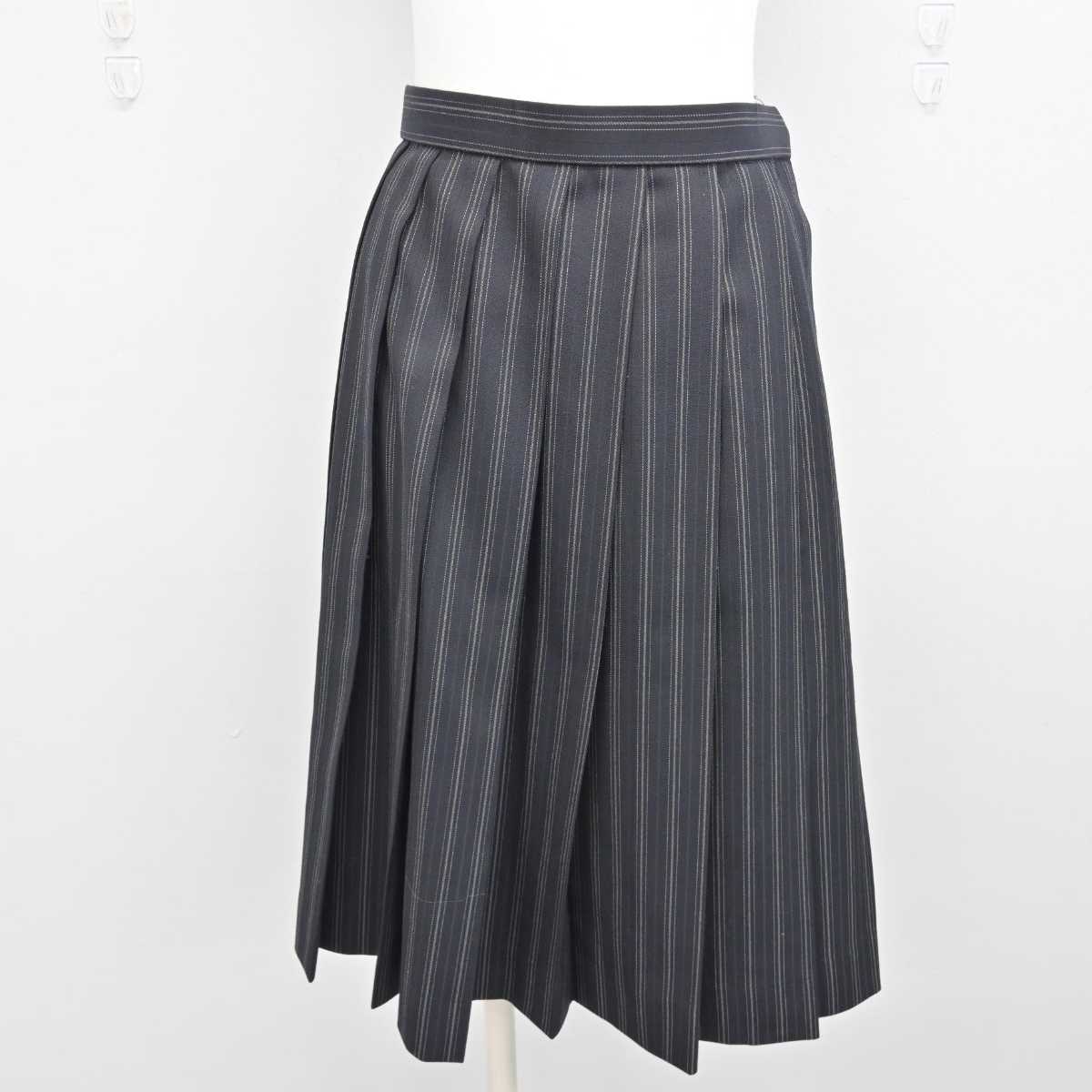 【中古】大阪府 大塚高等学校 女子制服 6点 (ブレザー・セーラー服・ニット・スカート) sf053579