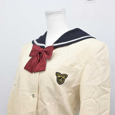 【中古】東京都 修徳中学校・高等学校 女子制服 3点 (セーラー服・スカート) sf053586