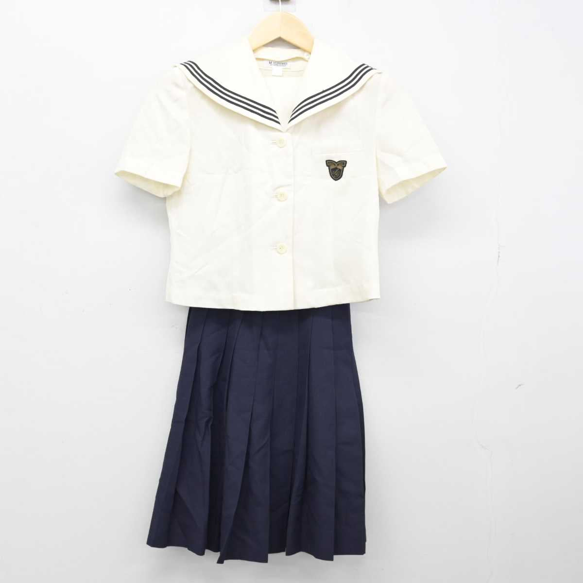 【中古】東京都 修徳中学校・高等学校 女子制服 3点 (セーラー服・スカート) sf053587