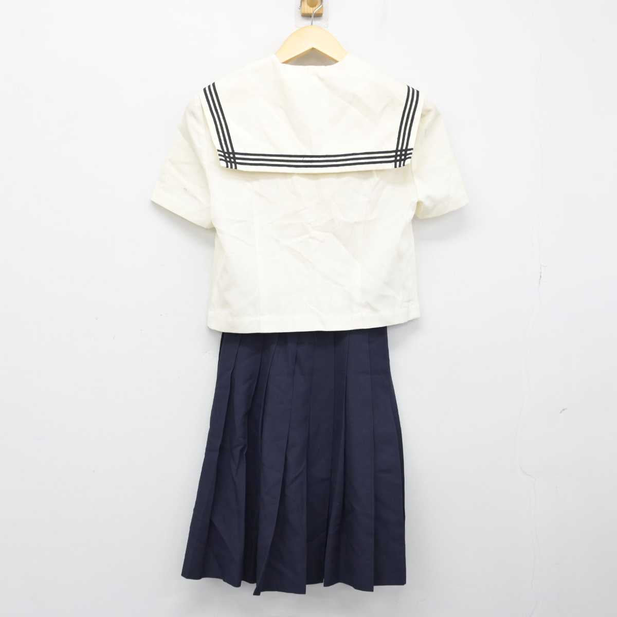 【中古】東京都 修徳中学校・高等学校 女子制服 3点 (セーラー服・スカート) sf053587