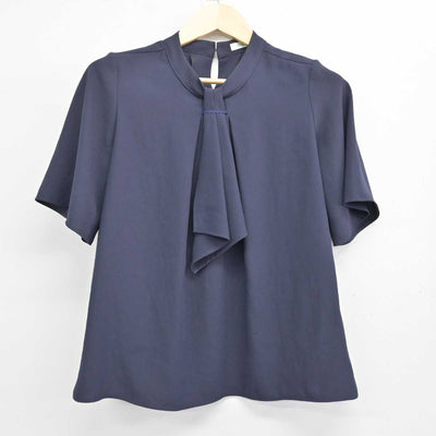 【中古】 事務服 女子制服 2点 (ブラウス・スカート) sf053596