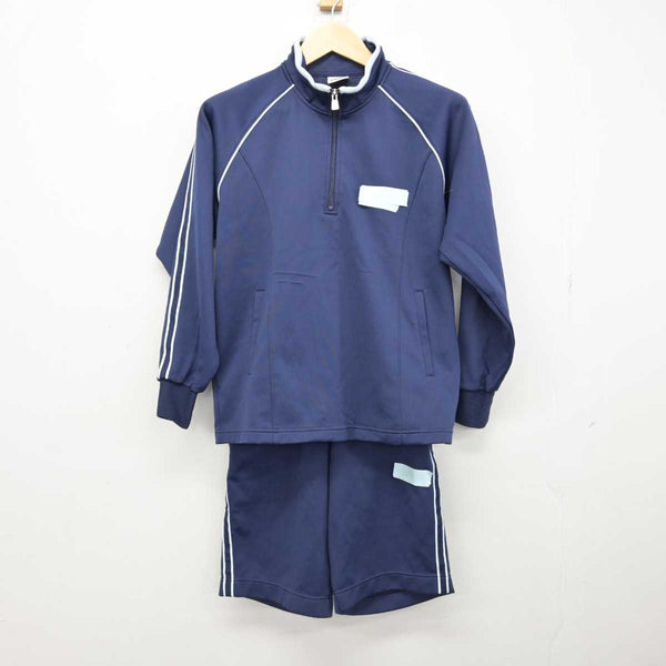 【中古】大阪府 上宮高等学校 女子制服 2点 (ジャージ 上・体操服 下 