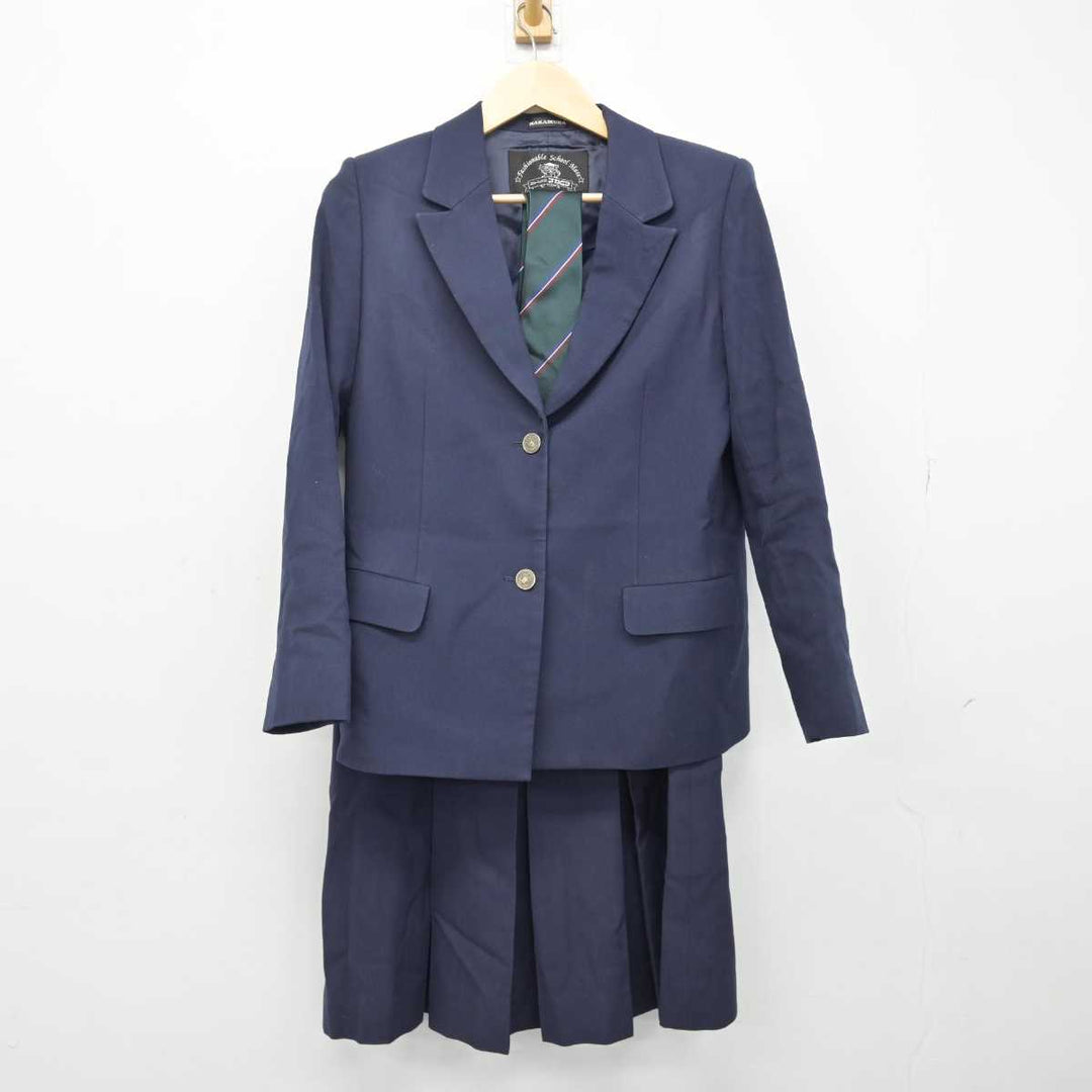 【中古】神奈川県 上溝南高等学校 女子制服 3点 (ブレザー・スカート) sf053617