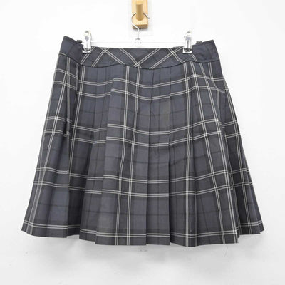 【中古】栃木県 矢板中央高等学校 女子制服 3点 (ニット・スカート) sf053631