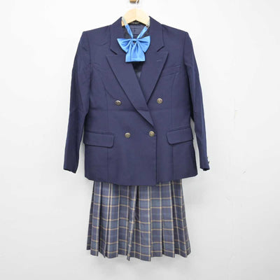 【中古】東京都 武蔵野北高等学校 女子制服 3点 (ブレザー・スカート) sf053633