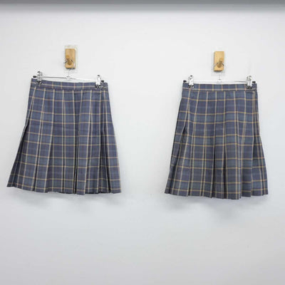 【中古】東京都 武蔵野北高等学校 女子制服 2点 (スカート・スカート) sf053634