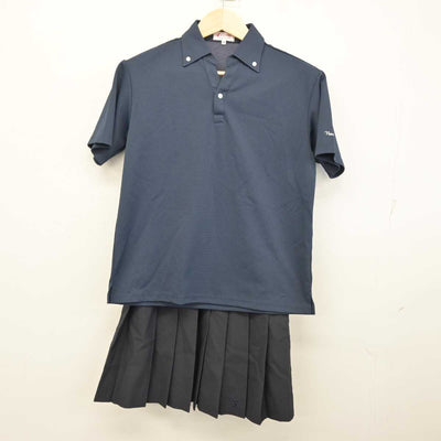 【中古】広島県 並木学院高等学校 女子制服 3点 (シャツ・スカート) sf053637