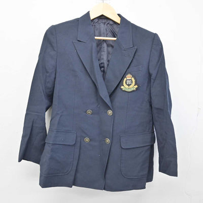 【中古】静岡県 三島学園知徳高等学校 女子制服 2点 (ブレザー・スカート) sf053645