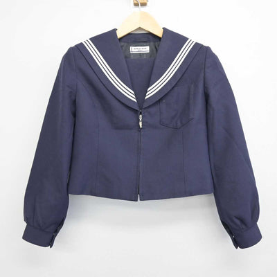 【中古】愛知県 桜山中学校 女子制服 2点 (ブレザー・セーラー服) sf053654