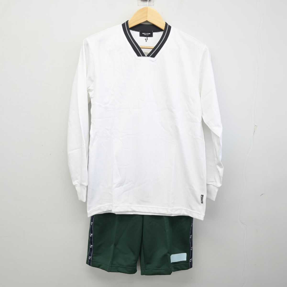 【中古】静岡県 城南静岡高等学校 女子制服 2点 (体操服 上・体操服 下) sf053656