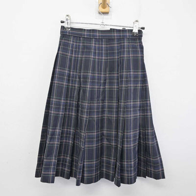 【中古】福岡県 星琳高等学校 女子制服 2点 (ニット・スカート) sf053676