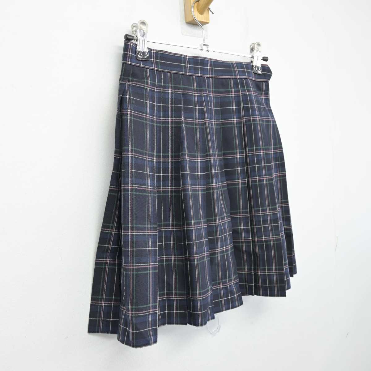 【中古】福岡県 星琳高等学校 女子制服 2点 (スカート) sf053677