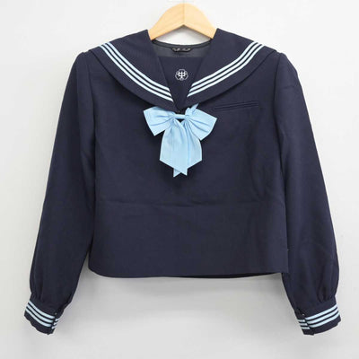 【中古】岩手県 見前南中学校 女子制服 3点 (セーラー服・スカート) sf053694