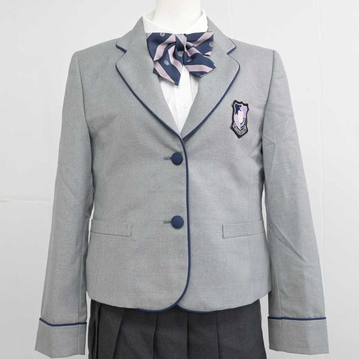 中古】広島県 進徳女子高等学校 女子制服 4点 (ブレザー・シャツ・スカート) sf053696 | 中古制服通販パレイド