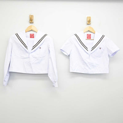 【中古】愛知県 春日井高等学校 女子制服 2点 (シャツ・シャツ) sf053727