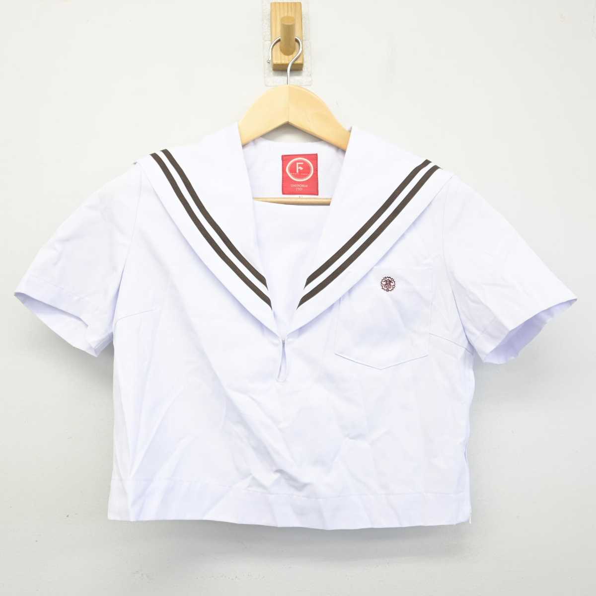 【中古】愛知県 春日井高等学校 女子制服 2点 (シャツ・シャツ) sf053727