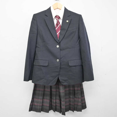 【中古】愛知県 春日井商業高等学校 女子制服 4点 (ブレザー・シャツ・スカート) sf053728