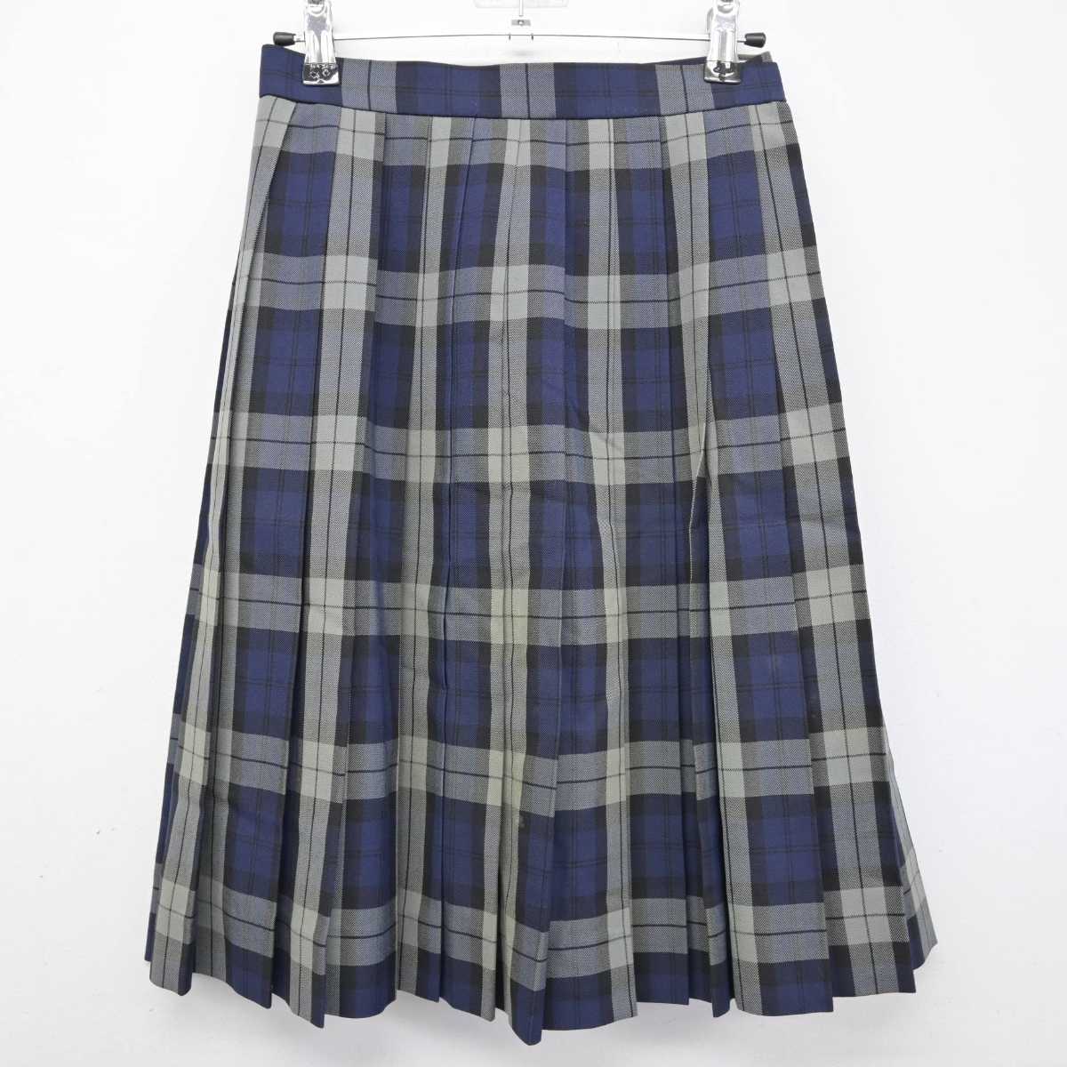 【中古】福岡県 西南学院高等学校 女子制服 4点 (ブレザー・シャツ・スカート) sf053733