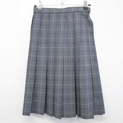 【中古】福岡県 青豊高等学校 女子制服 4点 (ブレザー・ニットベスト・スカート) sf053745