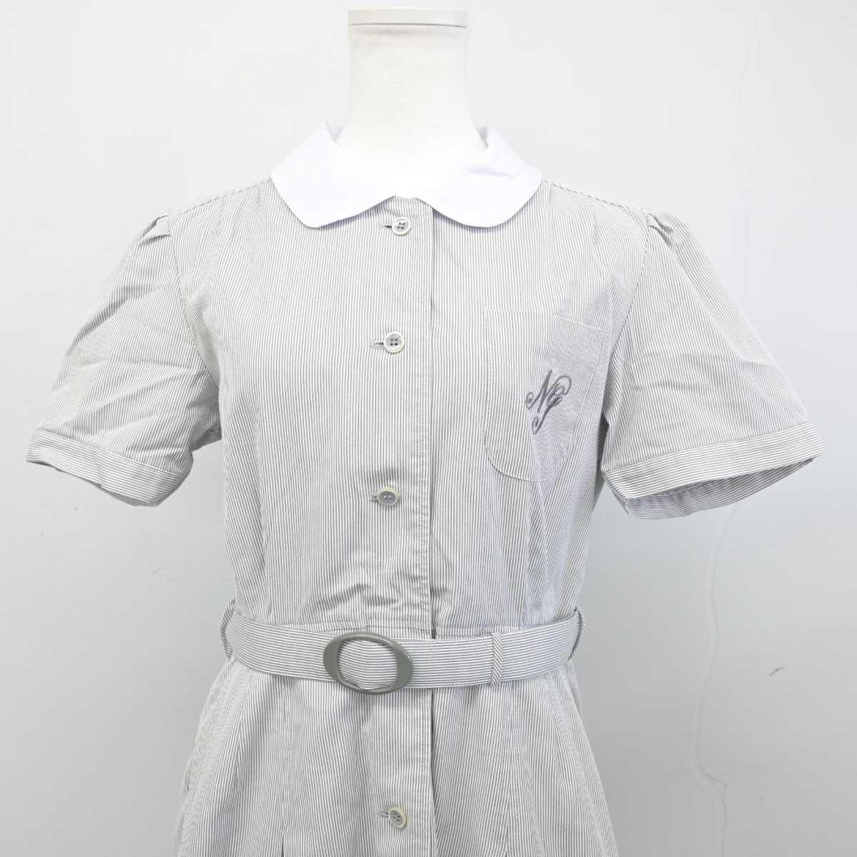 【中古】兵庫県 仁学学院高等学校 女子制服 1点 (ワンピース) sf053756