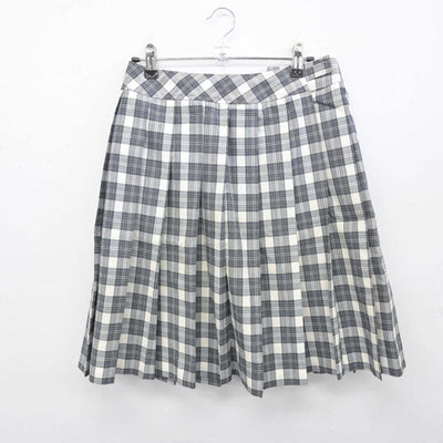 【中古】東京都 日本大学豊山女子高等学校 女子制服 3点 (シャツ・ニットベスト・スカート) sf053771