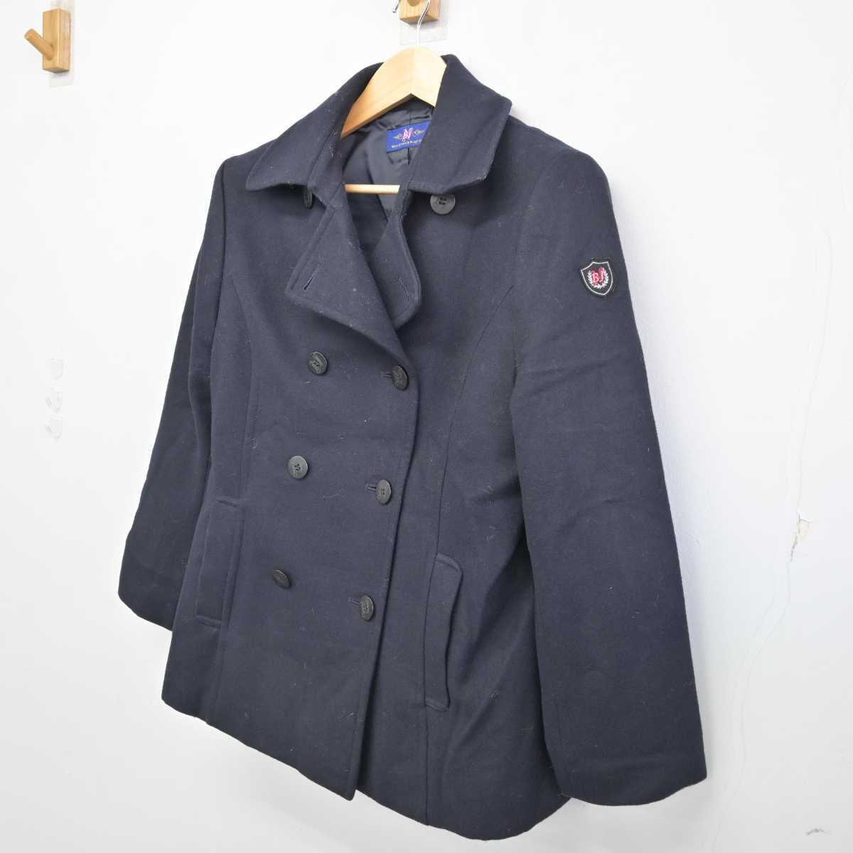 【中古】東京都 日本大学豊山女子高等学校 女子制服 1点 (コート) sf053773