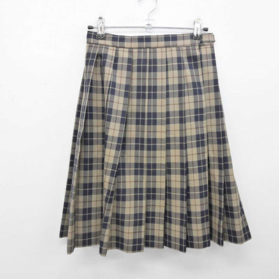 【中古】大阪府 大阪市立西高等学校 女子制服 5点 (ブレザー・シャツ・ニットベスト・スカート) sf053774