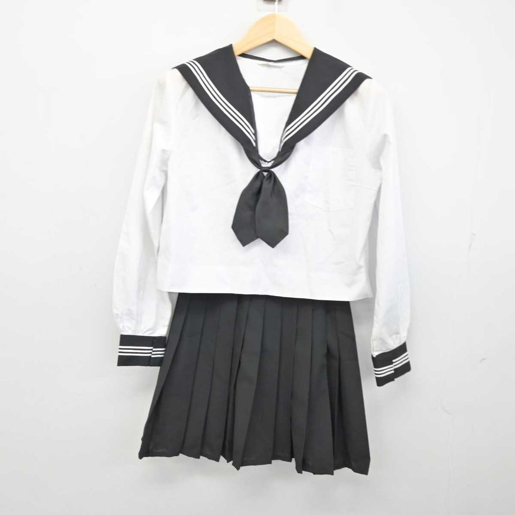 【中古】静岡県 長岡中学校 女子制服 3点 (セーラー服・スカート) sf053775 | 中古制服通販パレイド