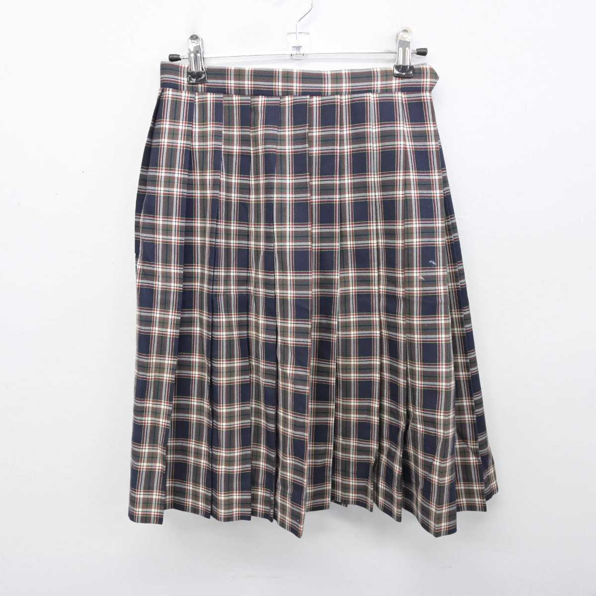 【中古】千葉県 木更津第二中学校 女子制服 4点 (ブレザー・シャツ・スカート) sf053780