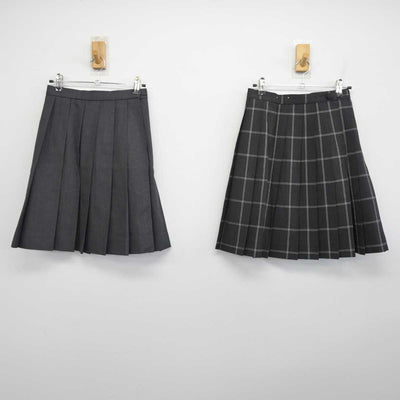 【中古】岡山県 山陽女子高等学校 女子制服 3点 (セーラー服・スカート) sf053784