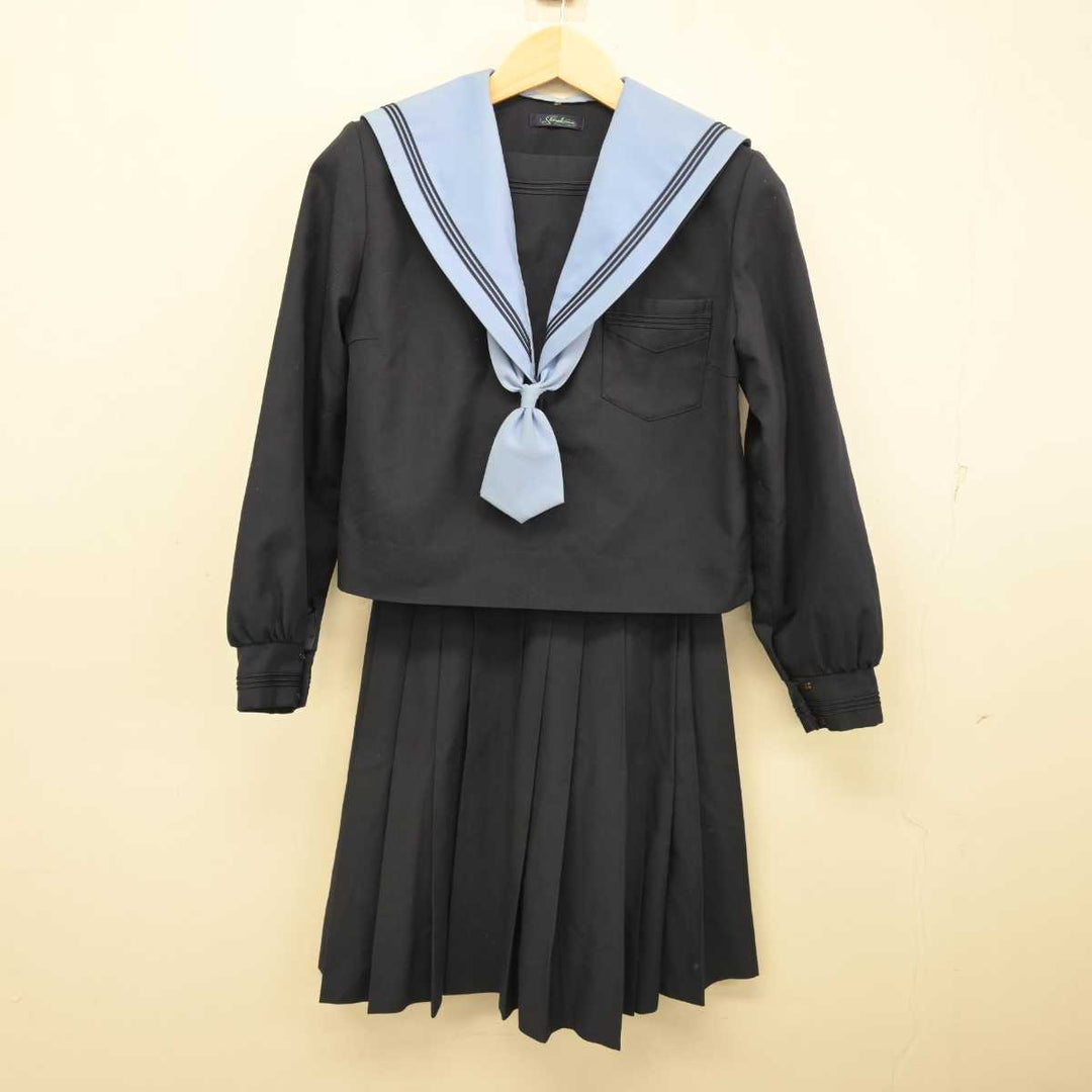 【中古】大阪府 福泉南中学校 女子制服 3点 (セーラー服・スカート) sf053788 | 中古制服通販パレイド