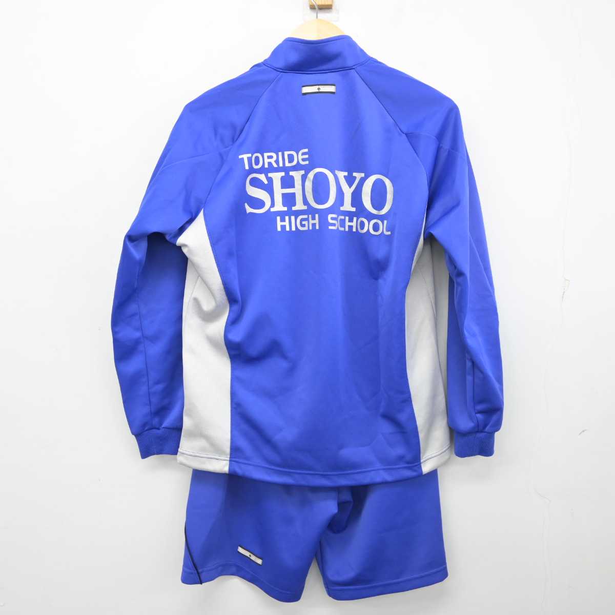 【中古】茨城県 取手松陽高等学校 男子制服 2点 (ジャージ 上・体操服 下) sf053789