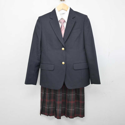 【中古】神奈川県 桐蔭学園中等教育学校 女子制服 5点 (ブレザー・シャツ・スカート) sf053792