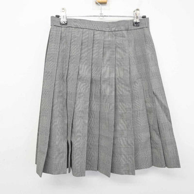 【中古】兵庫県 兵庫大学附属須磨ノ浦高等学校 女子制服 3点 (スカート) sf053815