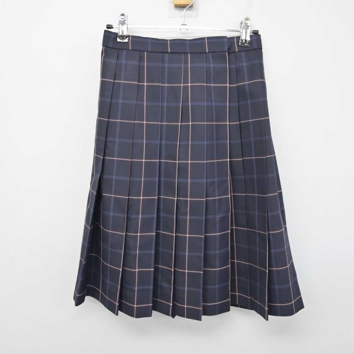 【中古】 学校名不明 女子制服 1点 (スカート) sf053818