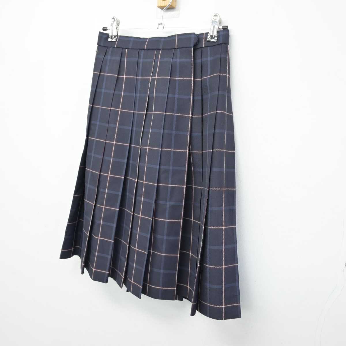 【中古】 学校名不明 女子制服 1点 (スカート) sf053818