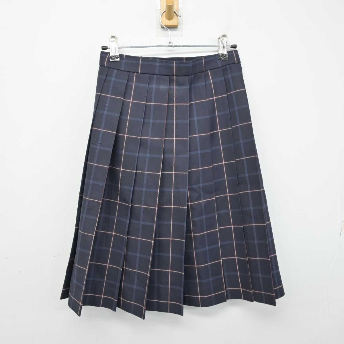 【中古】 学校名不明 女子制服 1点 (スカート) sf053818