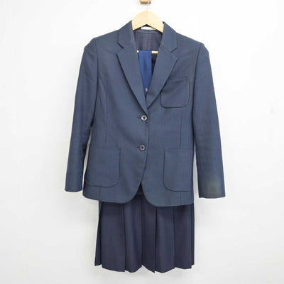 【中古】愛知県 岡崎工科高等学校 女子制服 3点 (ブレザー・スカート) sf053825