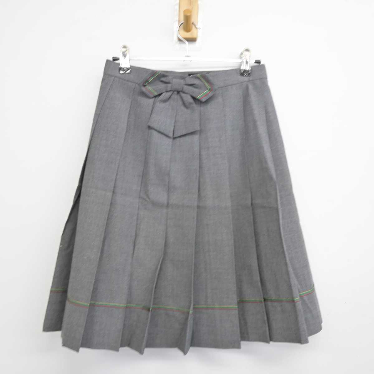 【中古】東京都 桜美林中学校/旧制服 女子制服 2点 (シャツ・スカート) sf053842